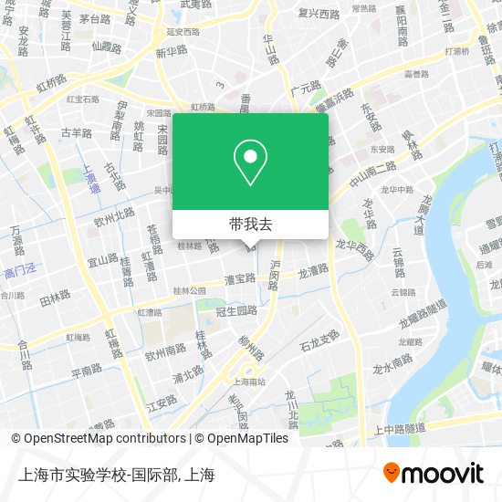 上海市实验学校-国际部地图