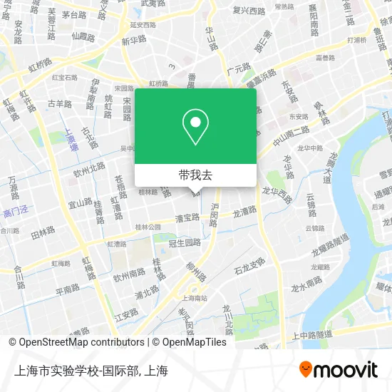 上海市实验学校-国际部地图