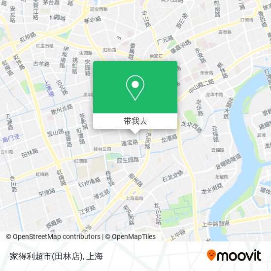 家得利超市(田林店)地图