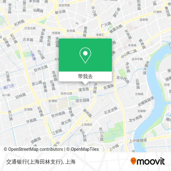 交通银行(上海田林支行)地图