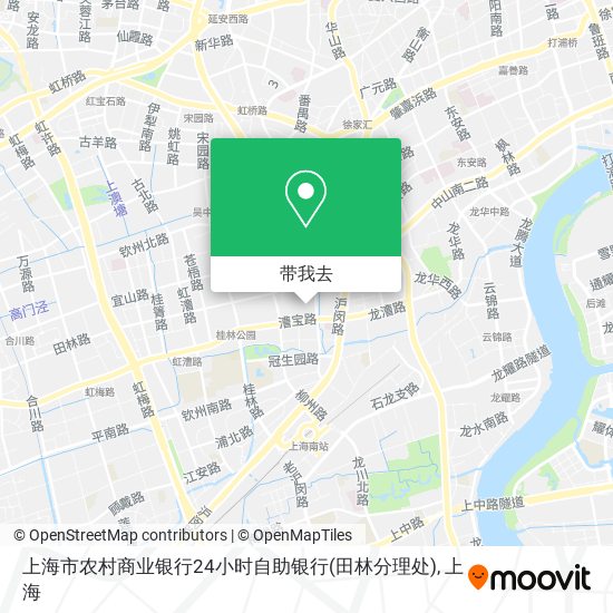 上海市农村商业银行24小时自助银行(田林分理处)地图