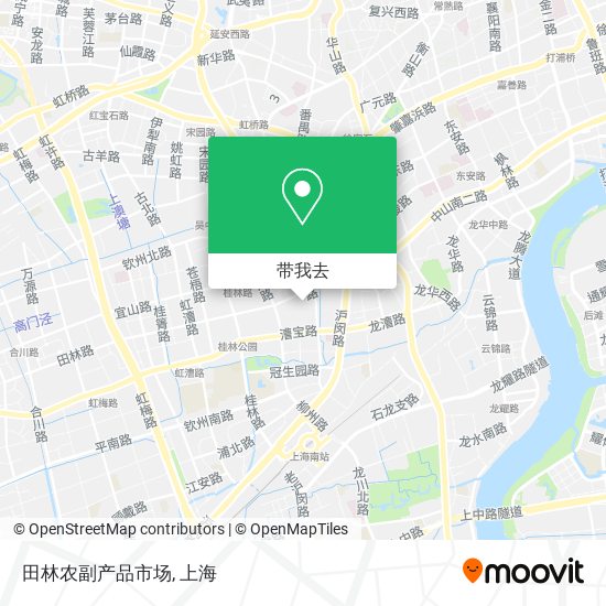 田林农副产品市场地图