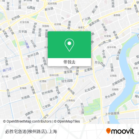 必胜宅急送(柳州路店)地图