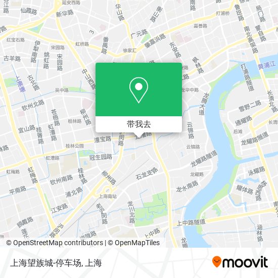 上海望族城-停车场地图