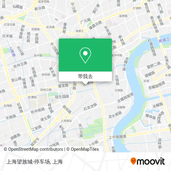 上海望族城-停车场地图