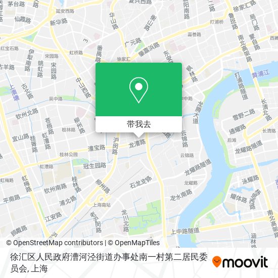 徐汇区人民政府漕河泾街道办事处南一村第二居民委员会地图