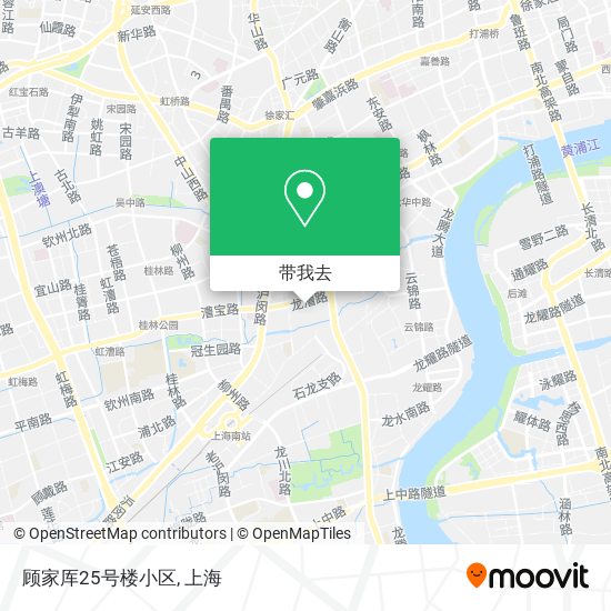 顾家厍25号楼小区地图