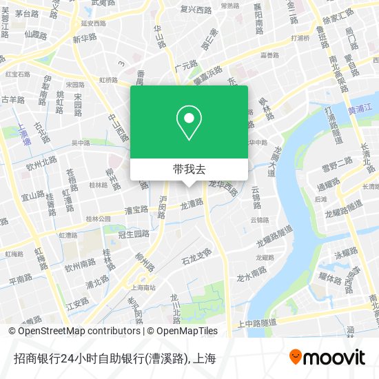 招商银行24小时自助银行(漕溪路)地图