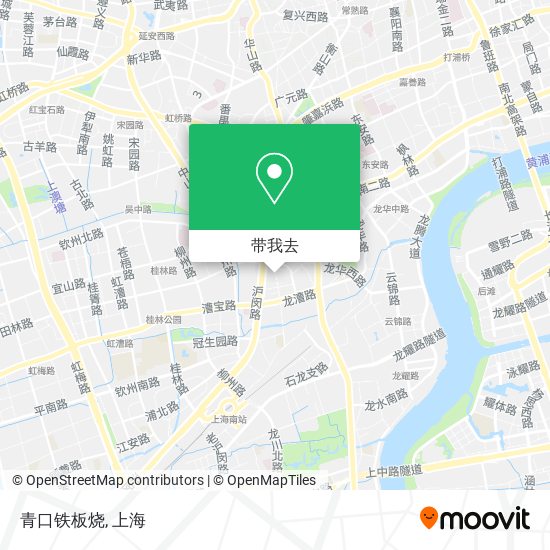 青口铁板烧地图