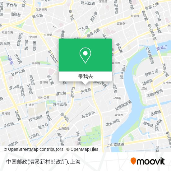 中国邮政(漕溪新村邮政所)地图
