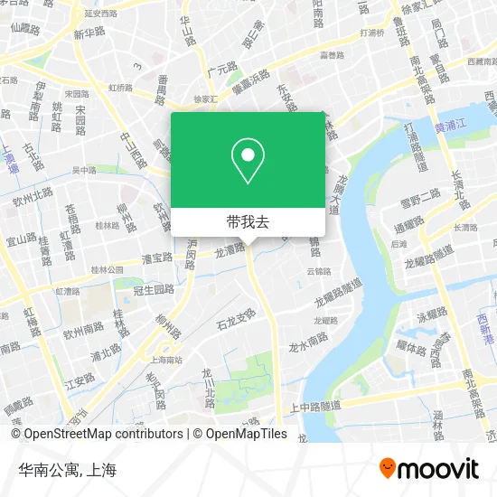华南公寓地图