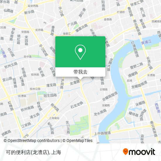 可的便利店(龙漕店)地图