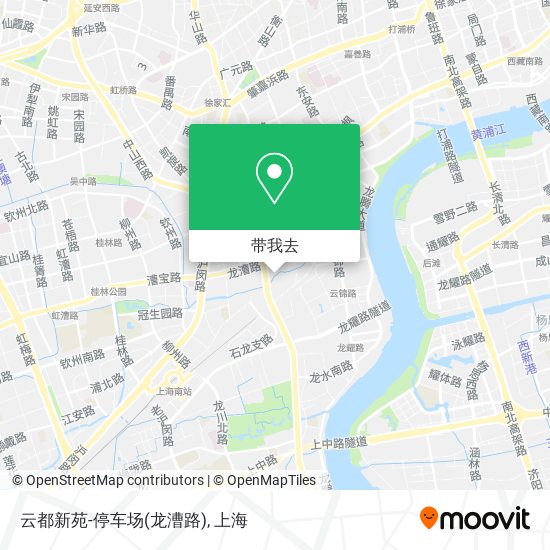 云都新苑-停车场(龙漕路)地图