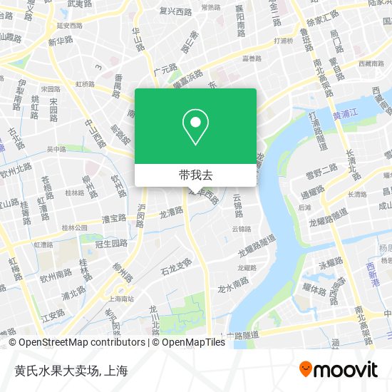 黄氏水果大卖场地图
