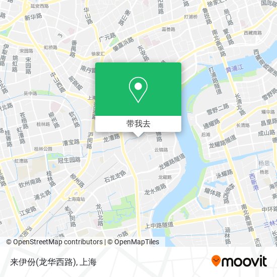 来伊份(龙华西路)地图