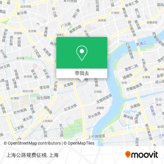 上海公路规费征稽地图