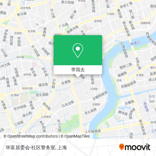 华富居委会-社区警务室地图