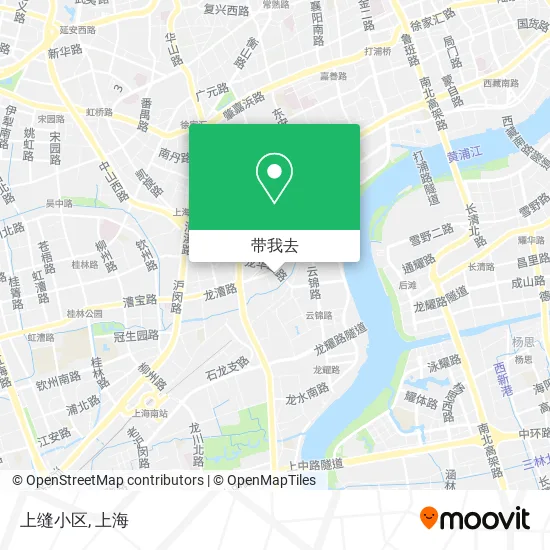 上缝小区地图