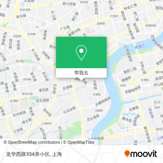 龙华西路334弄小区地图
