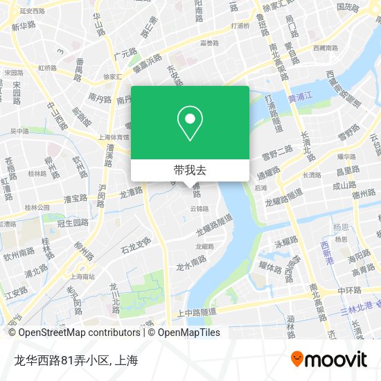龙华西路81弄小区地图