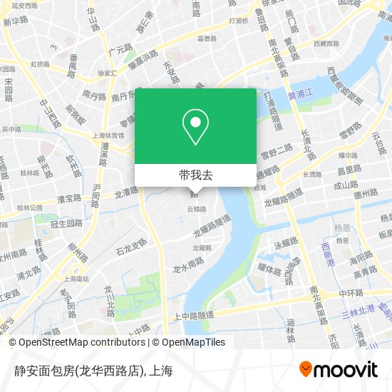 静安面包房(龙华西路店)地图