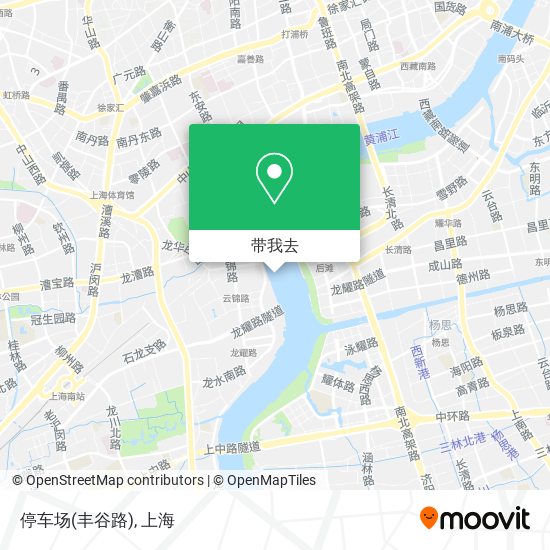 停车场(丰谷路)地图