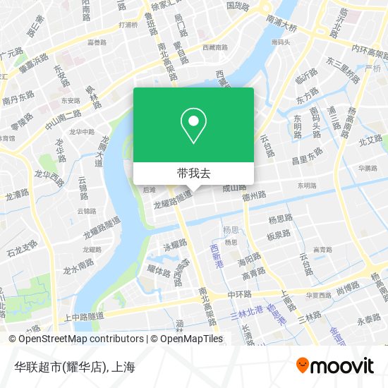 华联超市(耀华店)地图