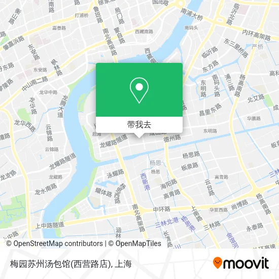 梅园苏州汤包馆(西营路店)地图