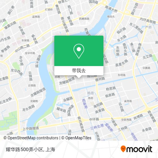 耀华路500弄小区地图