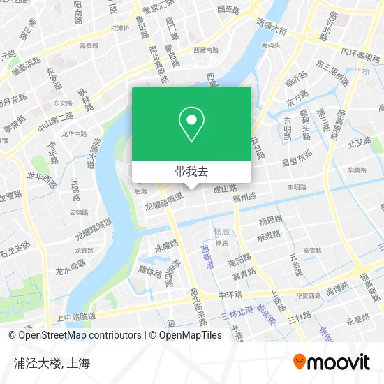 浦泾大楼地图