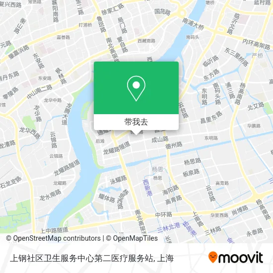 上钢社区卫生服务中心第二医疗服务站地图