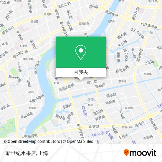 新世纪水果店地图