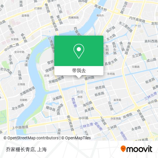 乔家栅长青店地图