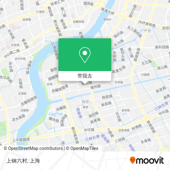 上钢六村地图