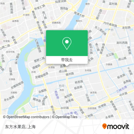 东方水果店地图