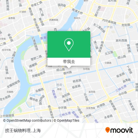 捞王锅物料理地图
