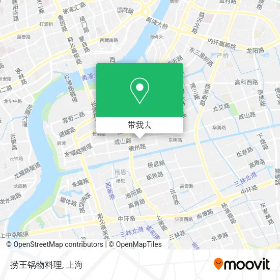 捞王锅物料理地图