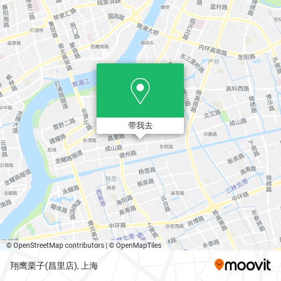 翔鹰栗子(昌里店)地图