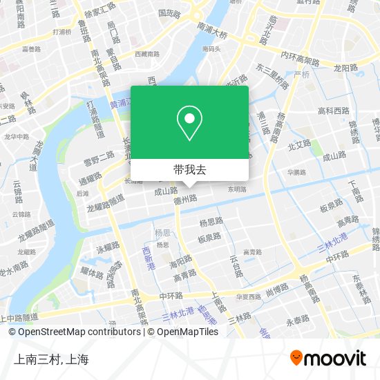 上南三村地图