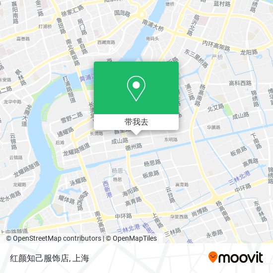 红颜知己服饰店地图
