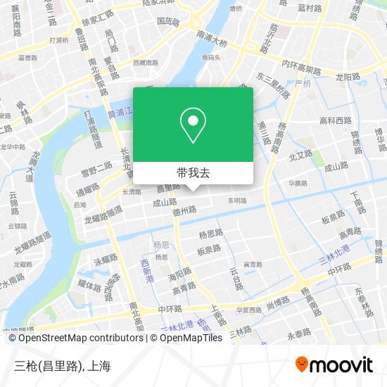 三枪(昌里路)地图
