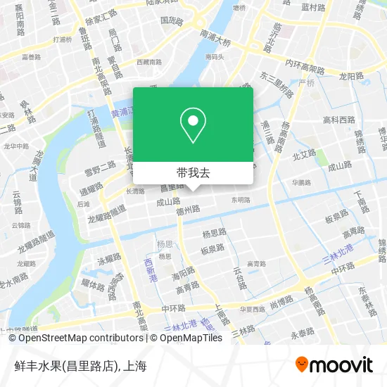 鲜丰水果(昌里路店)地图