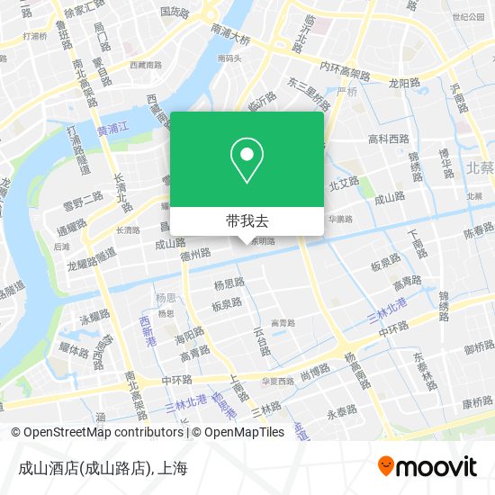 成山酒店(成山路店)地图