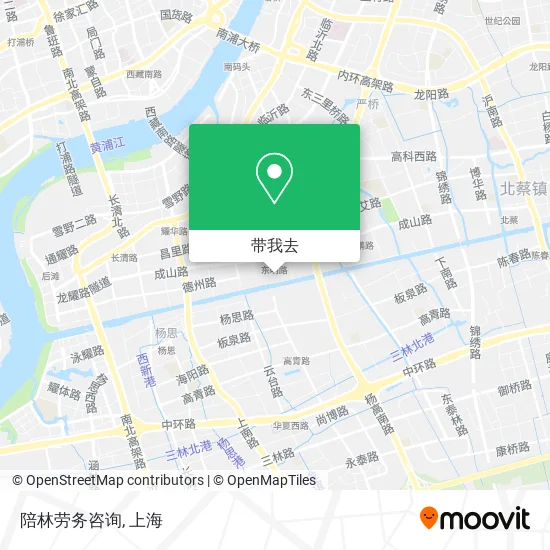 陪林劳务咨询地图