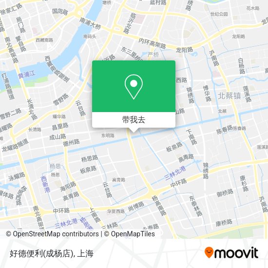 好德便利(成杨店)地图