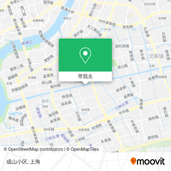 成山小区地图