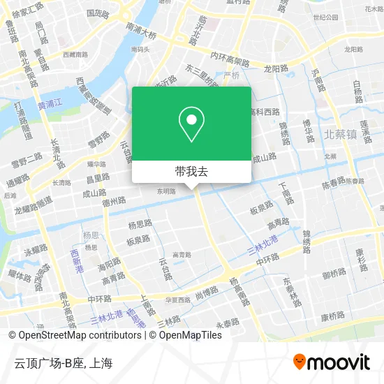 云顶广场-B座地图