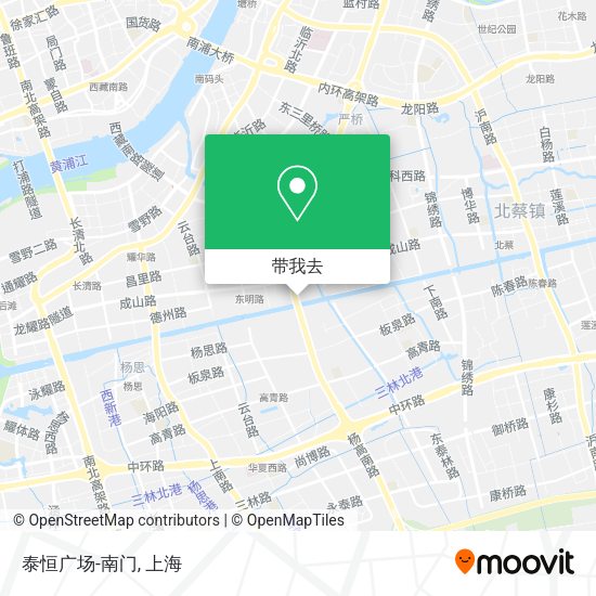 泰恒广场-南门地图