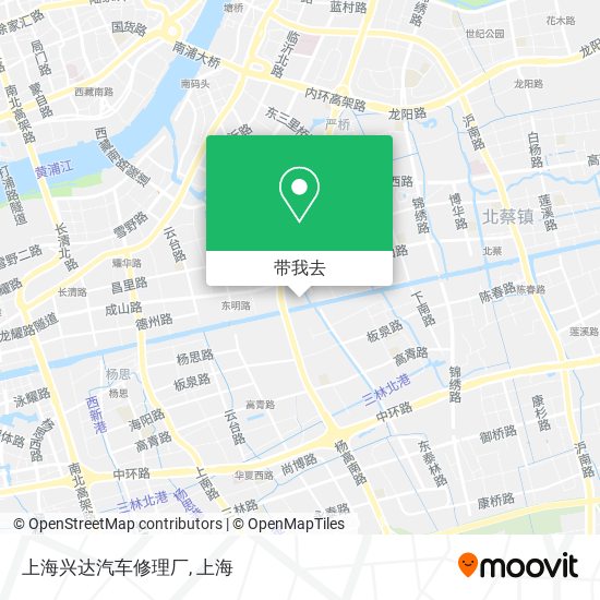 上海兴达汽车修理厂地图