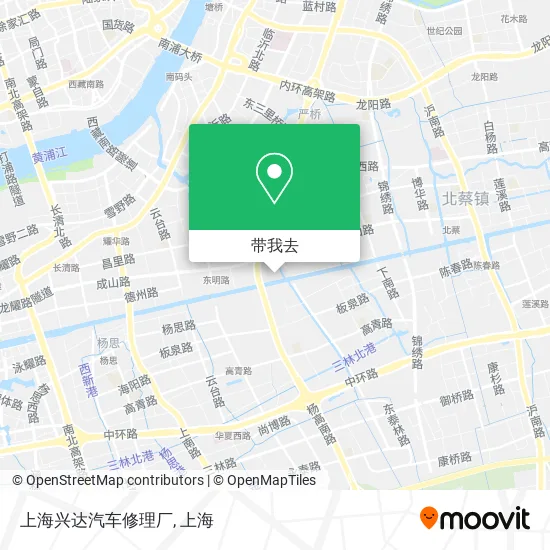 上海兴达汽车修理厂地图
